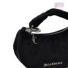Bolso hobo pequeño Blossom de Juicy Couture en terciopelo negro