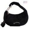 Bolso hobo pequeño Blossom de Juicy Couture en terciopelo negro