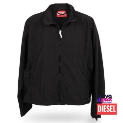 CHAQUETA CORTAVIENTOS NEGRA DIESEL