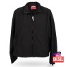 CHAQUETA CORTAVIENTOS NEGRA DIESEL