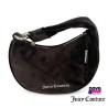 Bolso hobo pequeño Blossom de Juicy Couture en terciopelo negro